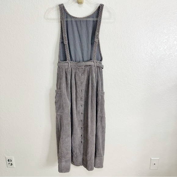 FREE PEOPLE The Other Side Corduroy Midi Dress size 2 - Picture 10 of 12